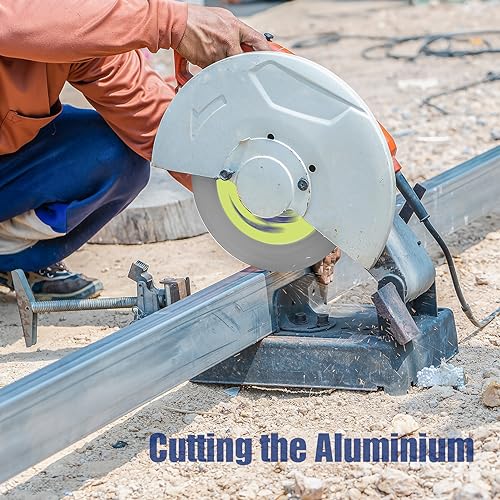 12 Inch 100T Aluminum Non-Ferrous Metal Cutting Circular Saw Blade with 1 Inch Arbor, TCG, Miter/Table Saw Blade - style: for Aluminum 12" 100T