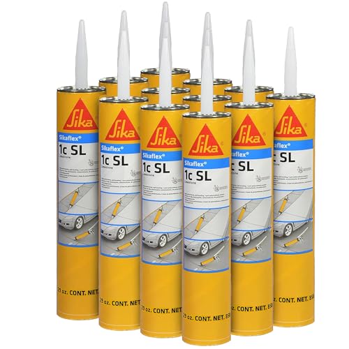 Sikaflex 1c SL Self Leveling Sealant 29 oz Limestone, Pack of 12 - style: Pack of 12, Gun & Backer Rod