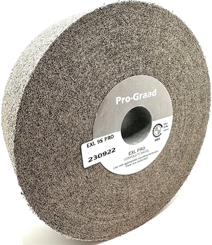 EXL PRO Deburring Wheel 6" x 1-1/2" x 1", 9S Fine, 13607 - style: 6" x 1-1/2" x 1"