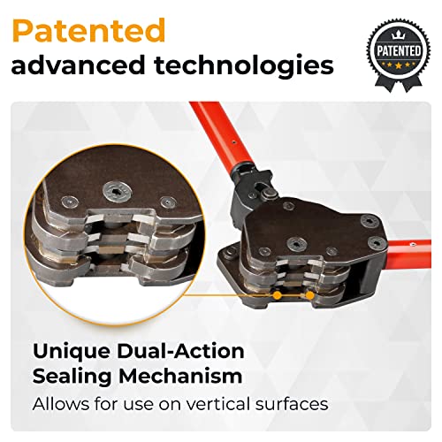 IDL Packaging Teknika MUL-430 Heavy Duty Dual-Action Sealer for Steel Strapping, 1-1/4" Strap Width - size: for 1 1/4" PRO steel strapping