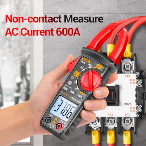 ANENG Digital Clamp Meter,Multimeter Tester,600A AC/DC Current,Voltage,NCV - style: 4000 Counts AC/DC Current