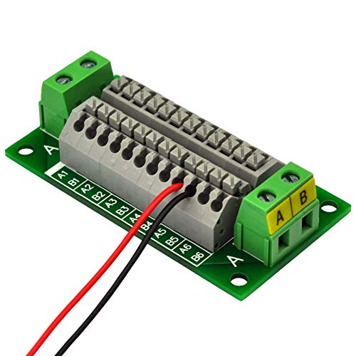 16Amp AC/DC 2x12 Position Terminal Block Distribution Module