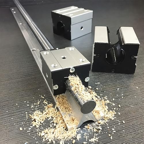 2Pcs SBR16UU Linear Slide Blocks with Dust-Proof Covers - Open Bearing Housing for SBR16 16mm Linear Guides, As Replacement Parts for CNC Machines and 3D Printers - size: SBR16UU, style: Dust Cover Slider
