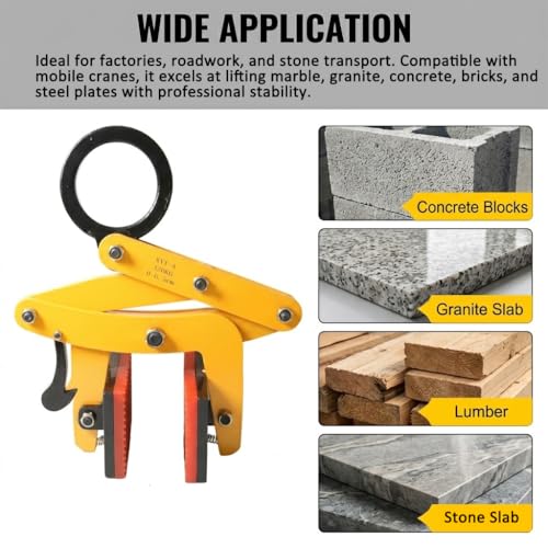 705 lbs Large Slab Stone Lifting Clamp Scissor Lifter Carry Part
