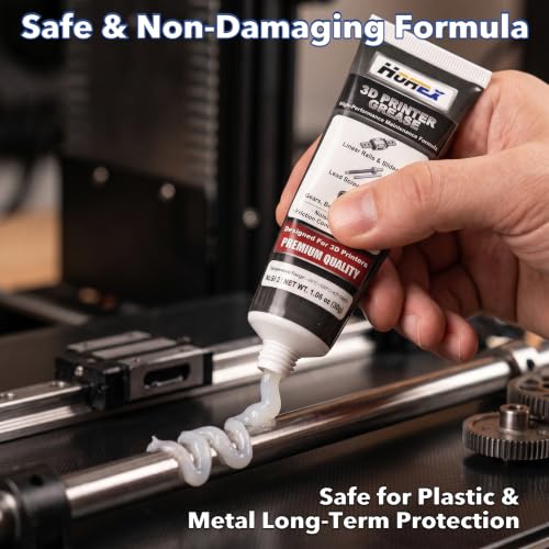 3D Printer Grease 1oz Lead Screw Gear Rail Lubricant Reduce Noise