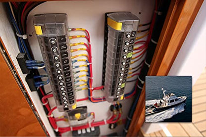 Blue Sea Systems ST CLB Circuit Breakers - style: 12 Position, Independent Source