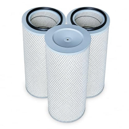 Industrial Dust Collector Cartridge Filter 13.84" x 26", Open/Closed 80/20 Media, Compatible with P511376