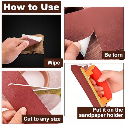 SEIWEI 150 Grit Sandpaper Roll, 1 Meter x 100mm Emery Cloth Roll, Continuous Abrasive Wet Dry Sanding Roll for Wood Furniture, Metal Polishing, Automotive Finishing, Flexible & Durable - size: P150