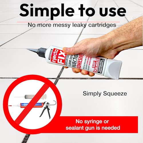 Inject-A-Fix Easy Squeeze Floor and Tile Repair Kit – Loose & Hollow Floors - color: 1