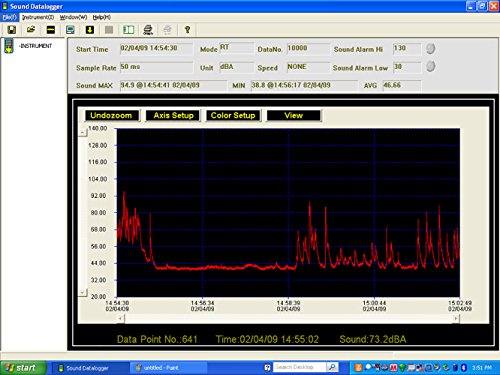 Extech 407760 USB Sound Level Datalogger - style: USB Sound Level Datalogger