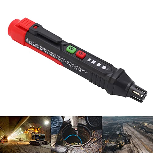 Fafeicy Handheld Gas Leak Detector, Portable Gas Analyzer