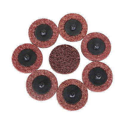 50 Pcs 2Inch Medium Quick Change Surface Conditioning Discs, for Type Die Grinder