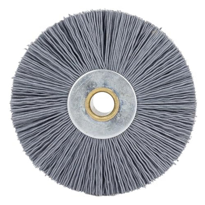 Key Machine Deburring Brush, 3.1in Nylon Burr Removal Cleaning Tool for Bravo Special for Rekord 80x15x10mm Stainless Steel Wire Wheel Brush