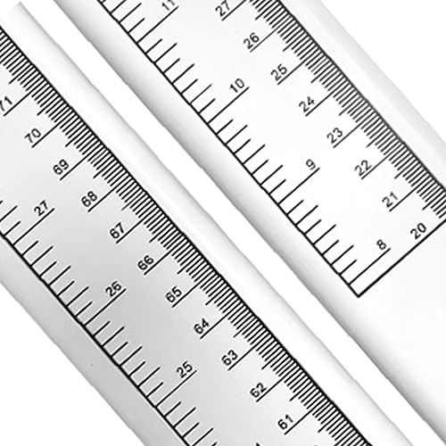 Medical Height Measurement for Wall，Adult, Children's Aluminum Portable Height Measuring Rod, Home Office Gym, Medical Examination,School， Portable Folding Telescopic, Range 8"-82"