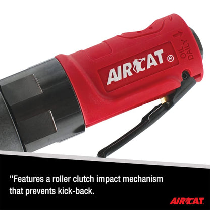 AIRCAT 810-RW 3/8" Compact Impacting Ratchet 50 ft-lb Max Torque, 550 RPM