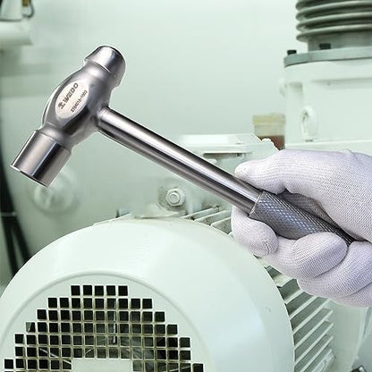 WEDO Stainless Ball Pein Hammer with Stainless Steel Handle, Corrosion Resistant, Rust Proof, Durable, Environmental friendly, 340g, 280mm, 11" - size: 340g