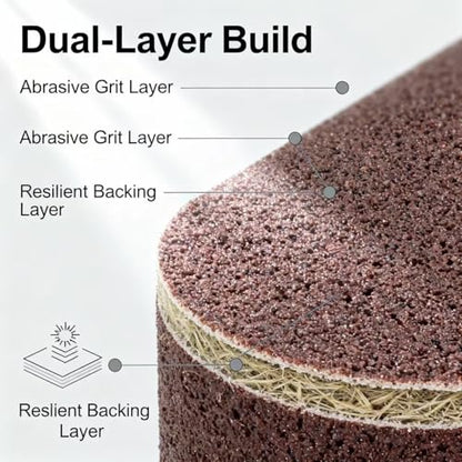 Aluminum Oxide Sanding Belts 6 x 48-Inch (8 Pack) - size: 6*48