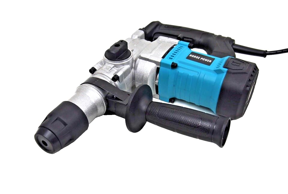 1500W SDS Plus Rotary Hammer Drill, 3-in-1 Drill/Hammer/Hammer Drill, 1" Concrete Drill Capacity, Includes Case & 5 SDS Plus Bits (VP10311A)