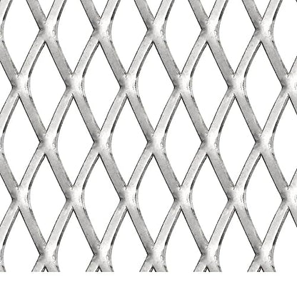 vidaXL Garden Wire Fence Stainless Steel 39.4"x33.5" 1.8"x0.8"x0.2 - size: 39.4" x 33.5"