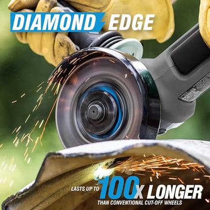 Spyder Diamond Edge Diamond 4.5-in Cut-Off Wheel - size: 4.5-Inch, 7/8-Inch Arbor, style: Diamond Edge