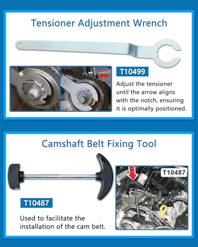 DPTOOL Engine Timing Tool Set for VAG EA211 1.0L 1.2L 1.4L 1.6 FSI TSI TFSI - size: 8PC