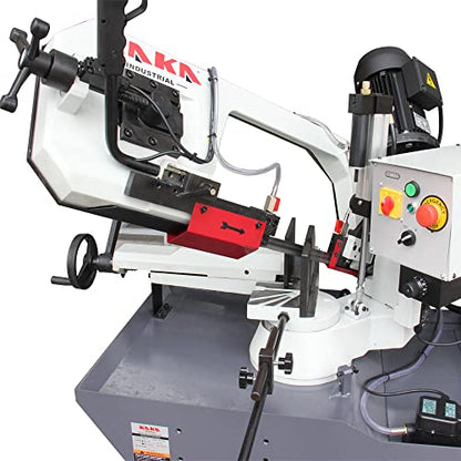 KAKA INDUSTRIAL BS-106G Metal Band Saw, 10 x 6.1 in, 60 Degree - style: 10”x6.1" Mitering/Swivel Head