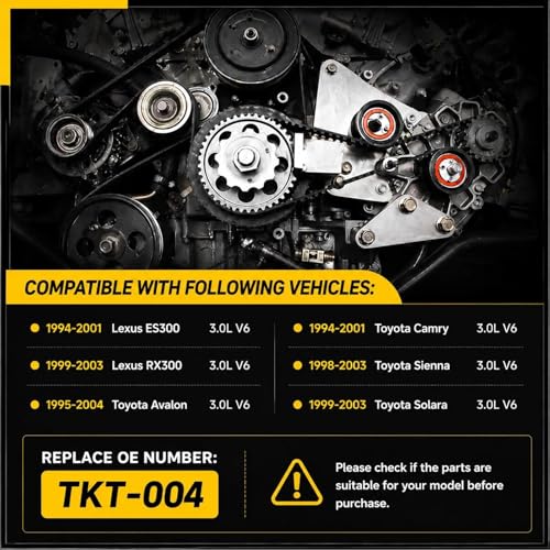 TKT-024 Timing Belt Kit with Water Pump - size: TKT-024
