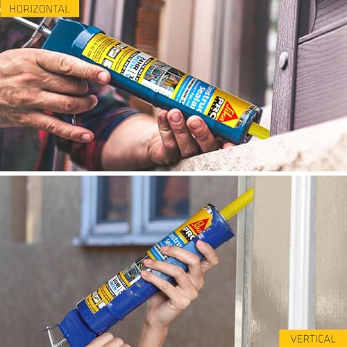 SIKA Sikaflex Polyurethane Construction Joint Sealant, Tan, 10.1 fl oz - color: Tan