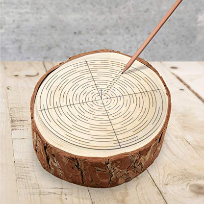 POWERTEC 10" Round Center Finder Tool Compass Acrylic for Irregular Shapes, Drawing Circles on Wood, Poster Board, Plastic, Measuring Tools for Wood Lathe, Woodworking, Carpenter (71421) - style: center finder