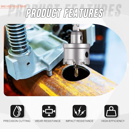 11/16" 18mm Hole Saw Tungsten Carbide TCT Hole Cutter W/Drill Bit - size: 18mm (11/16")
