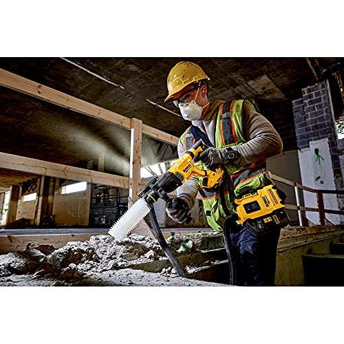 DEWALT 20V MAX Rotary Hammer, SDS Plus, 1-1/8-Inch, Tool Only (DCH263B) - color: Multi