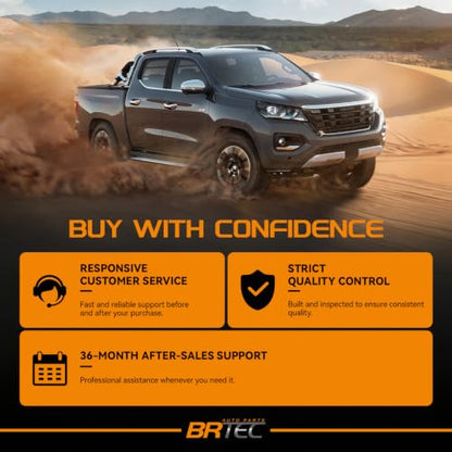 BRTEC Hydraulic Power Steering Rack and Pinion Assembly - color: 44250-08040