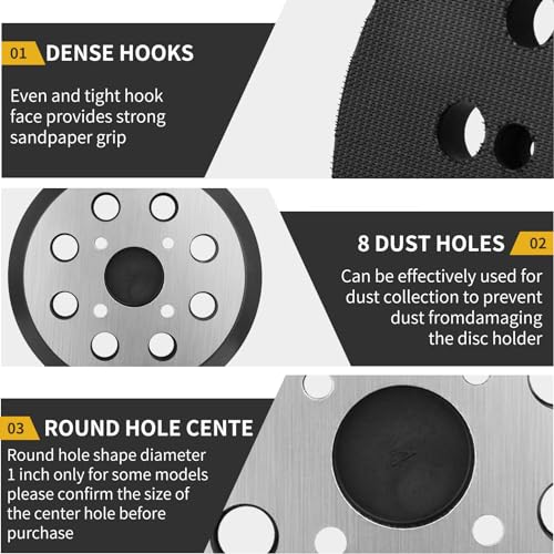 Orbital Sander Metal Pad Replacement for Ridgid, 2 Pack - size: Metal Sander Pad
