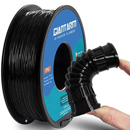 GIANTARM 95A TPU 3D Printer Filament 1.75mm, 1kg Spool, Black, +/- 0.03mm - color: Tpu-black