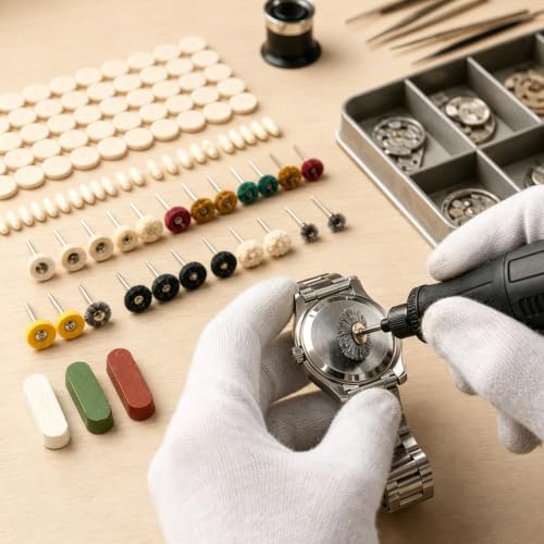 237PCS Polishing Buffing Wheel Kit Compatible with Dremel Rotary Tool