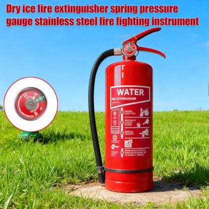 2PCS 100 Psi Water Fire Extinguisher Gauge