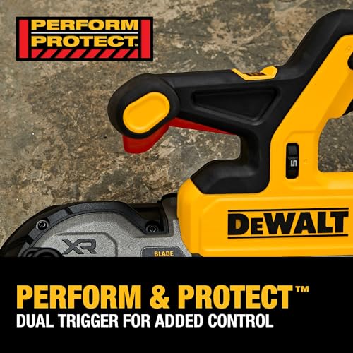20V MAX XR Dual Trigger Mid-Size Bandsaw (Tool Only) (DCS379BLR)