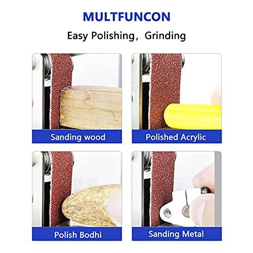 Sanding Belts, Abrasive Sanding Belts, Belt Sander Sandpaper, Aluminum Oxide Sanding Belts (240 Grit, 1.2 x 13 Inch) - style: 240 Grit