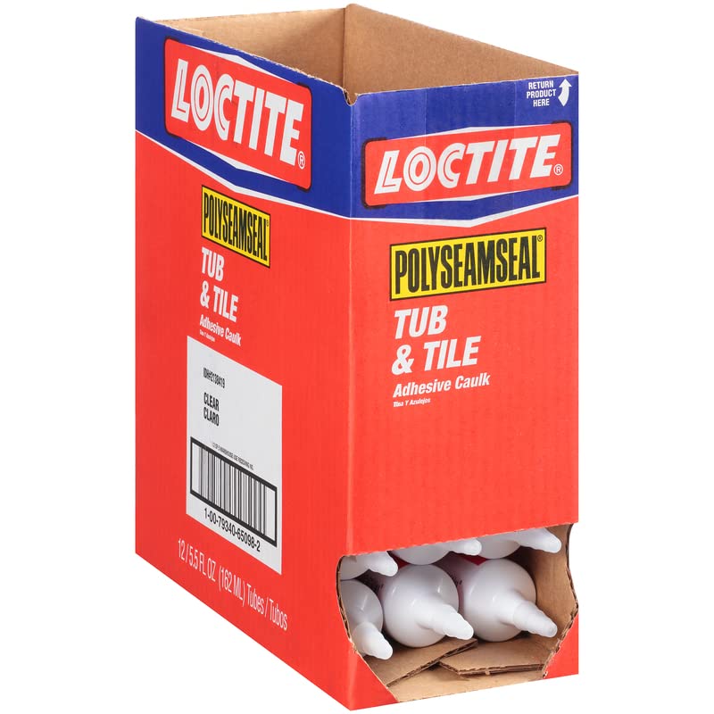 Polyseamseal Tub And Tile Caulk Almond Paintable 6 Oz 1/4 " X 1/4 "12
