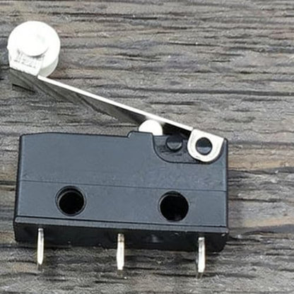 Cherry DB1 Compatible Micro Limit Switch with Roller Lever | 3-Pin (SPDT) | 5A 125/250VAC | Precision Roller-Actuated Snap-Action | RU & ENEC Certified