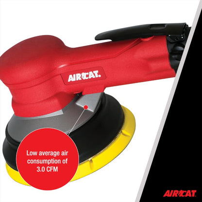 AIRCAT 6700-6GCV 3/16" Orbit Central Vac Geared Planetary Sander,