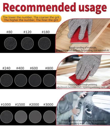 30PCS Sanding Sponge Set Ultra Fine Soft Hand Sander Block 800Grit - size: #800 Particle size