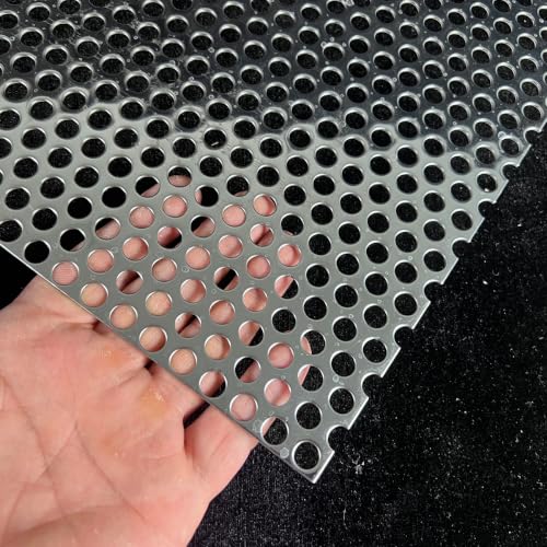 19Ga 1/3" Holes 31" By 10" Perforated Metal Sheets Stainless Steel - size: 31"x10"