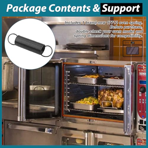 17712 Extension Spring Compatible with Blodgett Oven, Replacement Part for Pizza Oven