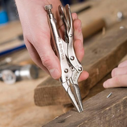 Eclipse Professional Tools LOCK3PS 3-Piece Locking Jaw Pliers Set – Heavy-Duty Chrome Molybdenum Steel | Welding, HVAC, Plumbing, Electrical, Automotive & Woodworking