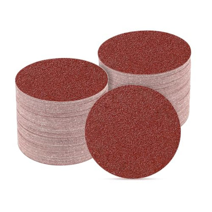 100 PCS 3 Inch Sanding Discs 120 Grit Sandpaper - style: 120 Grit