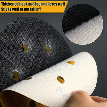 6 Inch Sanding Discs Hook and Loop, 400 Grit Sandpaper for Orbital Sander, Professional for Automotive and Woodworking, 100 Pack - style: 400 Grit