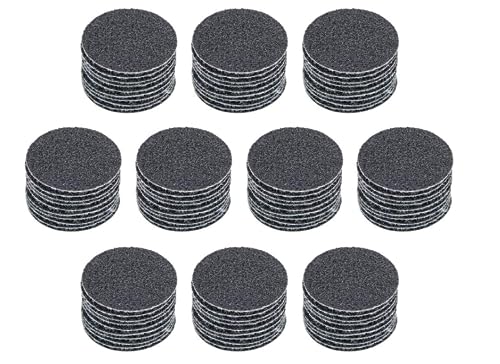 1-Inch Wet or Dry Sandpaper Sanding Paper disc Sanding Discs 60 Grit 100 Pcs - size: 100Pcs 1-inch 60 Grit