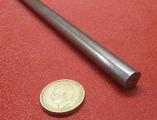 1018 Carbon Steel Round Rod .500" (1/2") Diameter x 3 Ft. Length
