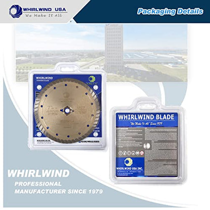 LSC 7 inch Dry or Wet Cutting General Purpose Continuous Turbo Angle Grinder Diamond Saw Blades for Concrete Masonry Brick Stone(7'' LSC) - size: 7" LSC